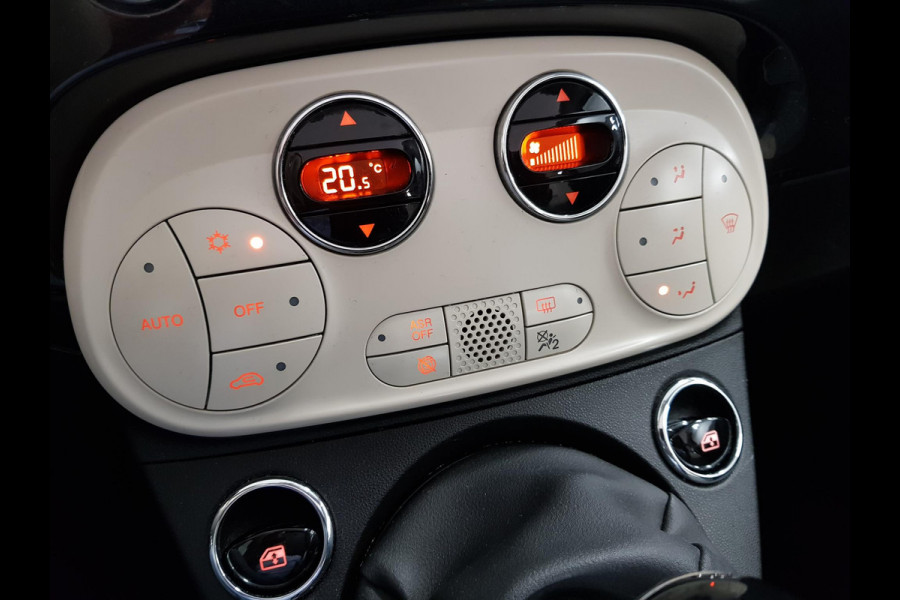 Fiat 500C 1.0 Hybrid Lounge + | Navigatie | Climate Control | Cruise Control | DAB | Parkeer Sensoren | Lichtmetalen velgen