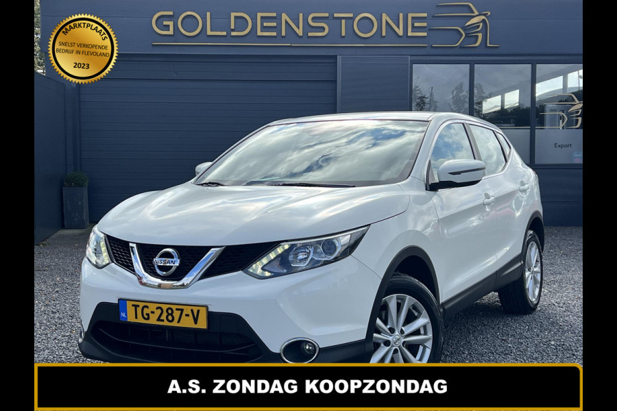 Nissan QASHQAI 1.2 Acenta 1e Eigenaar,Clima,Cruise,PDC,Elektr. Ramen,APK tot 06-2025