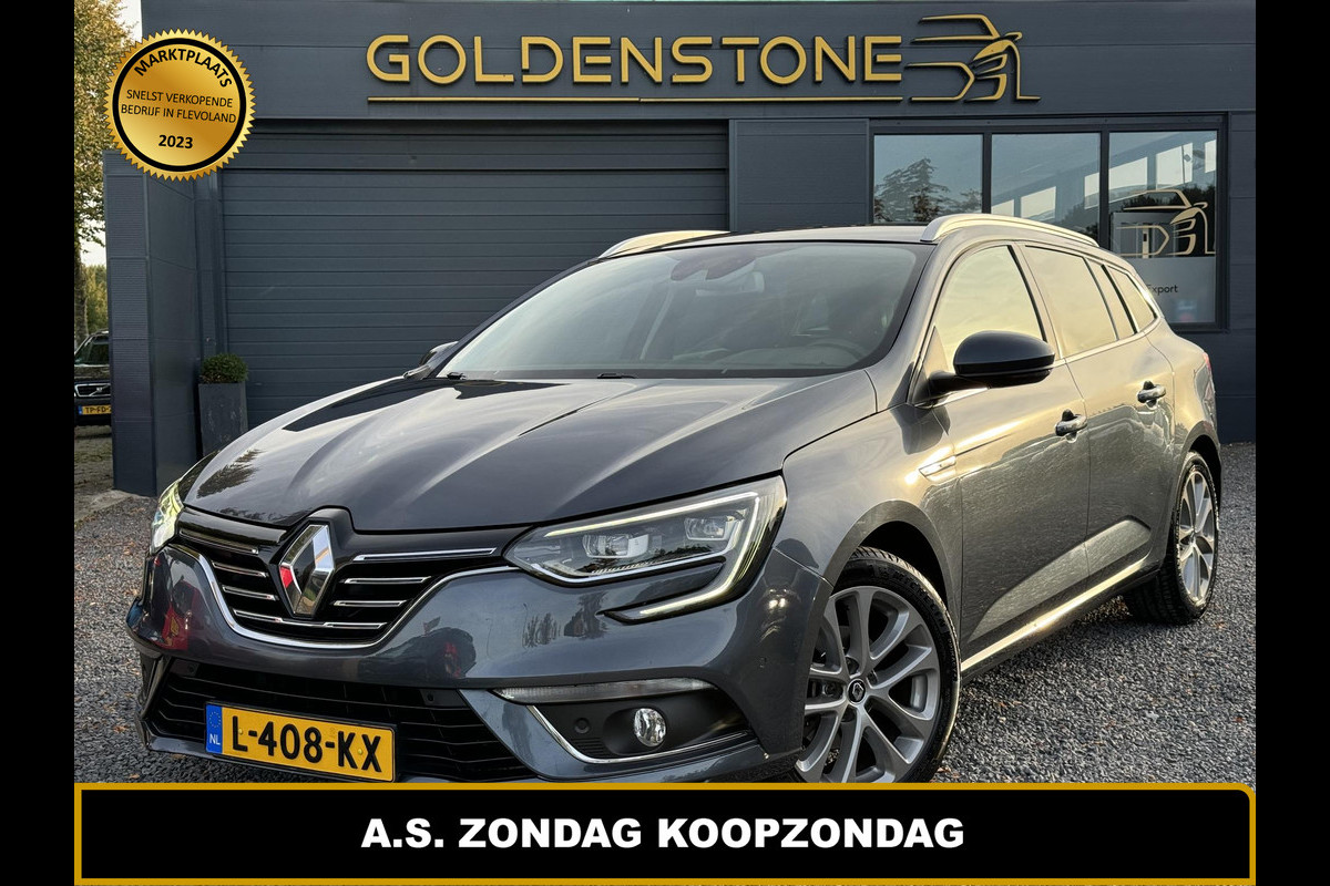 Renault MEGANE Estate 1.3 TCe GT-Line Automaat,1e Eigenaar,Navi,Clima,Cruise Adaptief,Camera,Leder,Trekhaak,APK Bij Aflevering