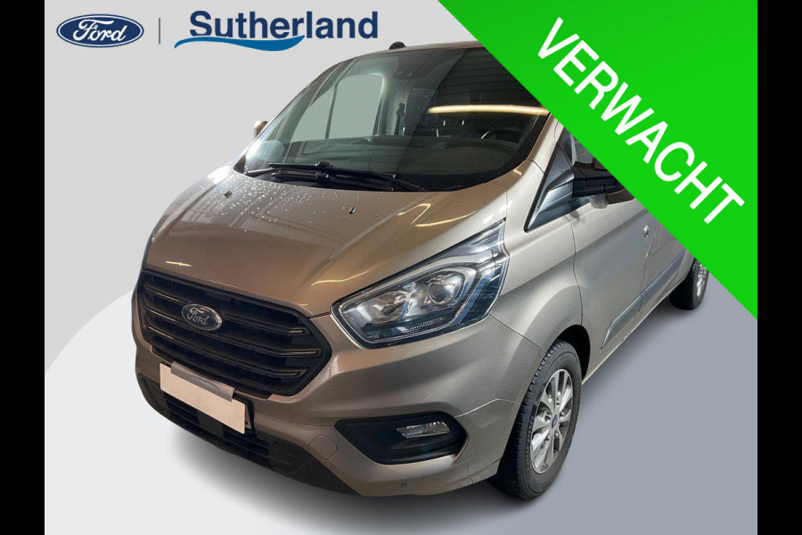 Ford Transit Custom 320 2.0 TDCI L2H1 Trend DC | 130pk Automaat | Dubbele Cabine | Bijrijdersstoel | Stoelverwarming | Navigatie | Camera | Privacy glass | Lichtmetalen velgen