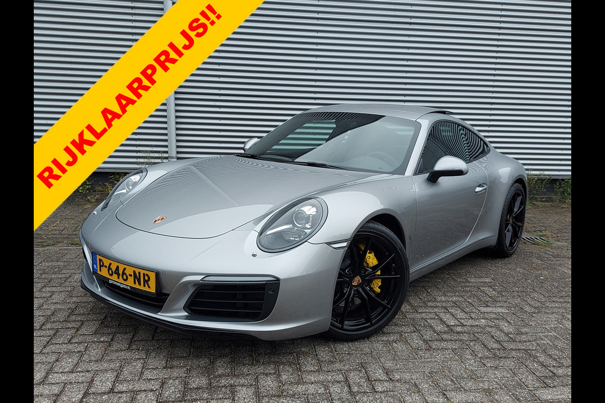 Porsche 911 3.0 Carrera Automaat, GT-zilver,schuif/kanteldak,cruisecontrol,navigatie,lederen bekleding,