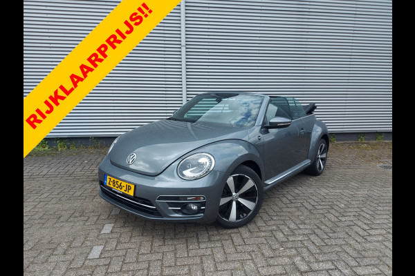 Volkswagen Beetle Cabriolet 1.4 TSI Exclusive Series Automaat, aico,cruise,stoelverwarming,navigatie,parkeersensoren,