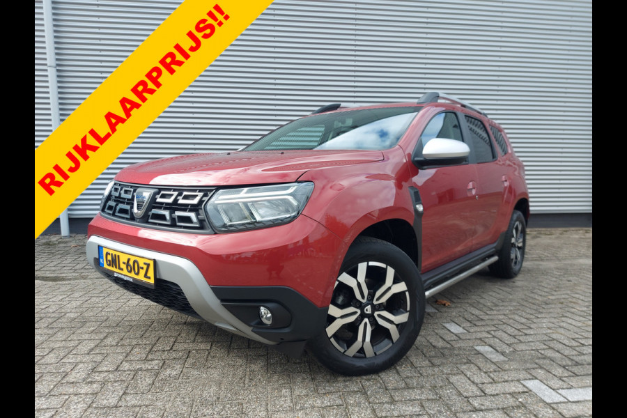 Dacia Duster 1.3 TCe 150PK Prestige Automaat, airco,cruise,navigatie,360 camera,parkeersensoren,