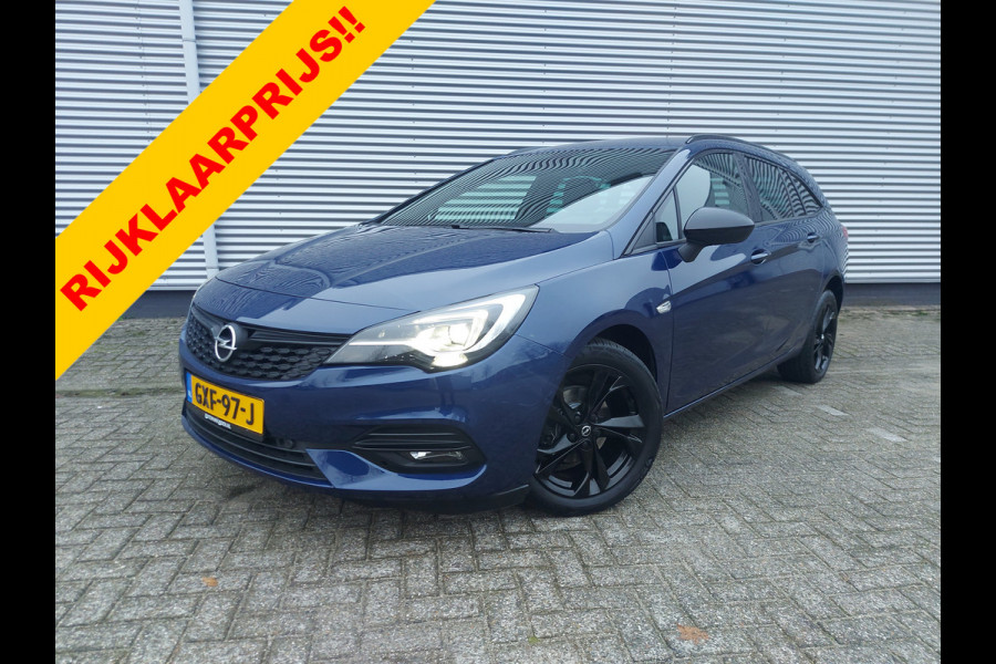 Opel Astra Sports Tourer 1.2 Ultimate, Leder/alcantara,cruise,navigatie/camera,LED,trekhaak,stoel/stuurverwarming,parkeersensoren,