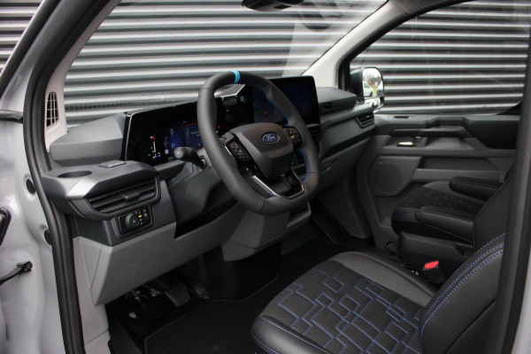 Ford Transit Custom 320 2.0 TDCI L2H1 MS-RT 2024 BPM VRIJ / KUIPSTOELEN / NAVIGATIE / UNIEK / GREY MATTER / APPLE CARPLAY / FULL