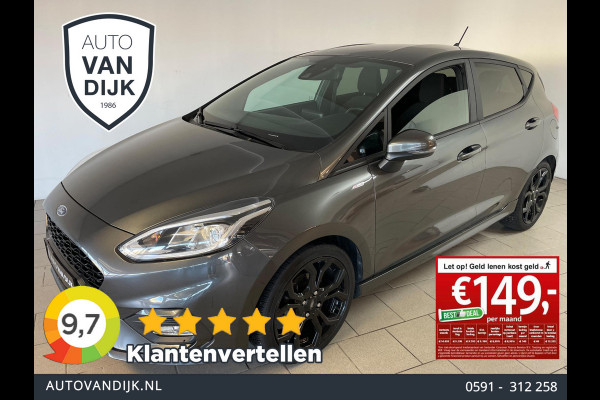 Ford Fiesta 1.0 EcoBoost ST-Line X AIRCO NAVI CRUISE ELEK RAMEN CENT VERG CARBON INT VELGEN PRIVACYGLAS NETTE AUTO