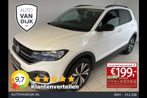 Volkswagen T-Cross 1.0 TSI Life 95PK AIRCO NAVI CRUISE APPLE CARPLAY VELGEN MULTI STUUR SPORT INT PRIVACY GLAS NIEUWSTAAT