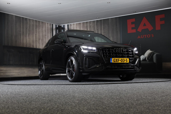 Audi Q2 35 TFSI Edition ONE S Line / AUT / ACC / Open Panoramadak / Virtual Cockpit / Lane Assist / Leder / Navi / Camera / Matrix