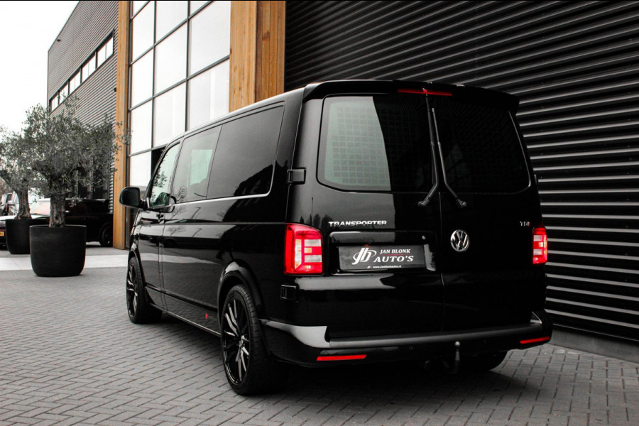 Volkswagen Transporter 2.0 TDI L2H1 DC 150PK JB- EDTION / LEDEREN BEKLEDING / TREKHAAK / APPLE CARPLAY / AIRCO / NIEUWSTAAT / FULL