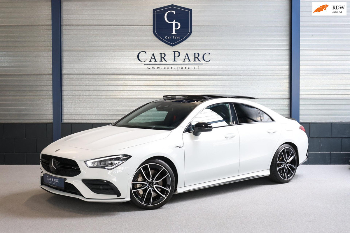 Mercedes-Benz CLA-Klasse CLA 35 AMG 4Matic 306+PK MULTIBEAM/SFEER/VIRTUAL/PANO/S.VERWARMING/19"/CAM/LINE/ACC/ECC/12 MDN GARANTIE!