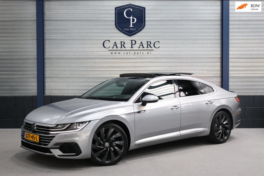 Volkswagen Arteon 2.0 TSI R-line LED/VIRTUAL/PANO/LEER+S.VERWARMING+MASSAGE/KEYLESS/20" LMV/360 CAM/LINE/ACC/ECC/12 MDN GARANTIE!