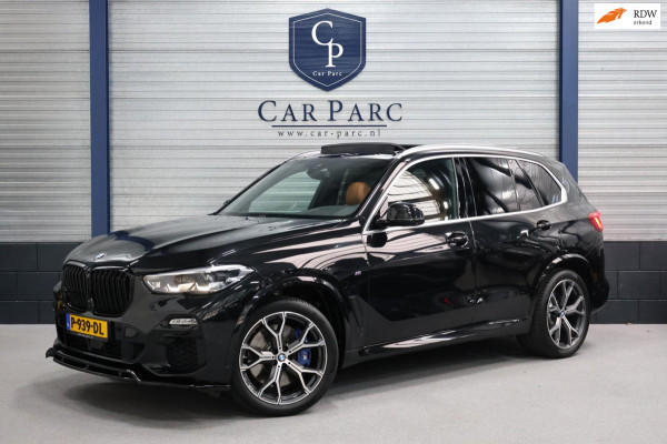 BMW X5 XDrive30d M-sport LED/VIRTUAL/SFEER/LUCHT/PANO/LEER+S.VERWARMING+MEMORY/21" LMV/360 CAM/CRUISE/ECC/12 MND GARANTIE!