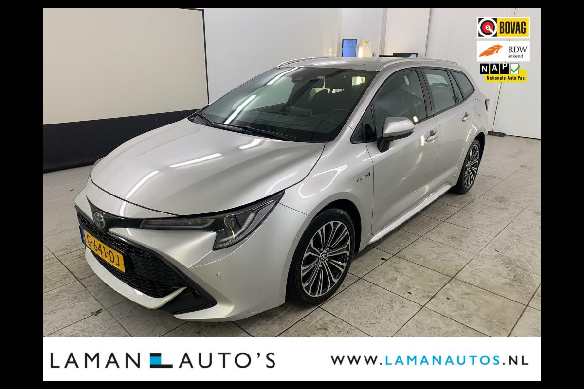 Toyota Corolla Touring Sports 1.8 Hybrid 122pk Business Intro | CarPlay ECC HUD Navi LED 17" LMV Metallic ACC | Hybrid Voorschoten