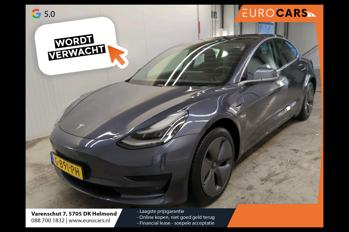 Tesla Model 3 Standard RWD Plus 60 kWh Panoramadak Navigatie Autopilot Ledverlichting Climate Control