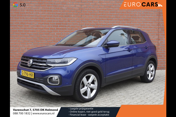 Volkswagen T-Cross 1.0 TSI Style Airco ECC Full LED Navi Virtual Cockpit Stoelverwarming 17" LMV