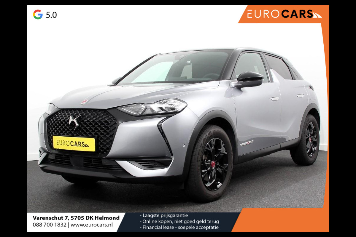 DS DS 3 Crossback 1.2 PureTech 155pk Automaat Performance Line | Navigatie | Apple Carplay/Android Auto | Digitale Cockpit | Extra Getint Glas | Lichtmetalen Velgen