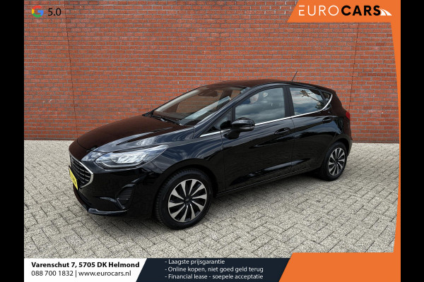 Ford Fiesta 1.0 EcoBoost 125pk MHEV Titanium Navigatie Apple Carplay/Android Auto Trekhaak Full LED koplampen Parkeersensoren achter Cruise Control Stoel-en stuurverwarming Voorruit verwarming Climate Control