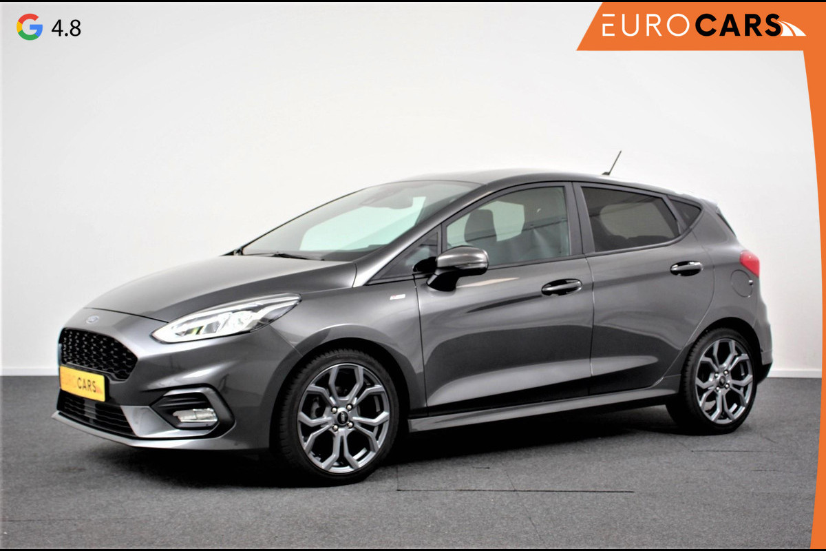 Ford Fiesta 1.0 EcoBoost ST-Line | Navigatie | Climate Control | Parkeer Sensoren | Led | DAB | Keyless Start | Cruise Control | Lichtmetalen velgen