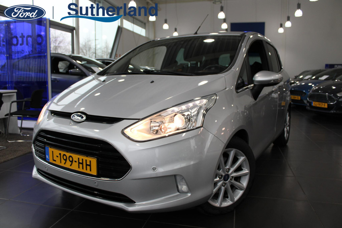 Ford B-MAX 1.0 EcoBoost Titanium | Navigatie | Sony audio | Cruise control | Climate control | PDC V + A | Voorruitverwarming