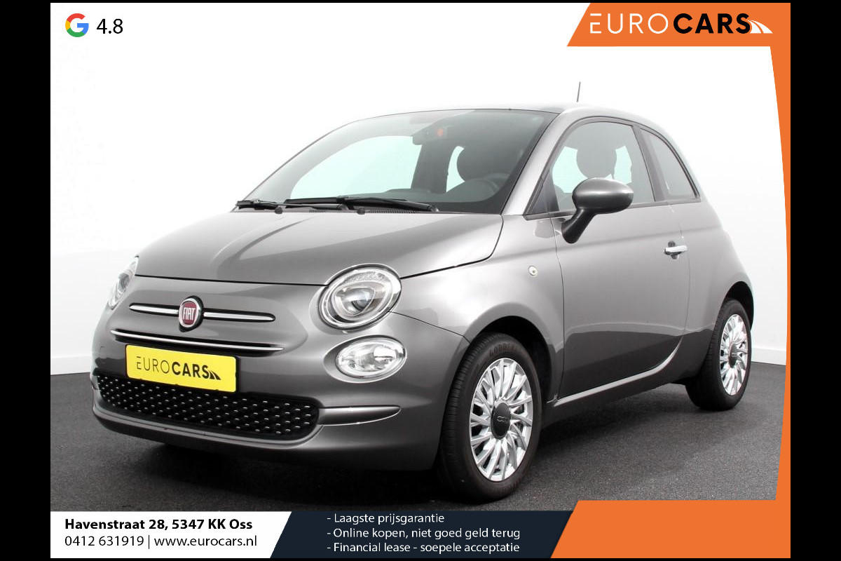 Fiat 500 1.0 Hybrid Lounge Plus | Cruise control | Panorama dak | Parkeersensor achter | Climate control | Apple carplay / Andriod auto