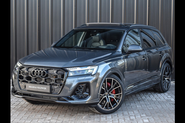 Audi Q7 60 TFSI e QUATTRO PRO LINE S COMPETITION | 5 JAAR GARANTIE | PANORAMADAK | LUCHTVERING | 4 WHEEL STEERING | HEAD UP | S-SEATS |