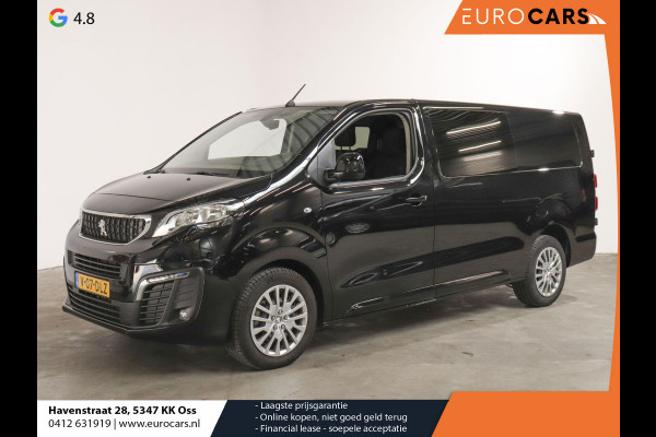 Peugeot Expert 180 Long Premium Dubbele Cabine Automaat | 6p | Navigatie | Airco | Bluetooth | LM Velgen | Look pakket | Parkeer sensoren V+A