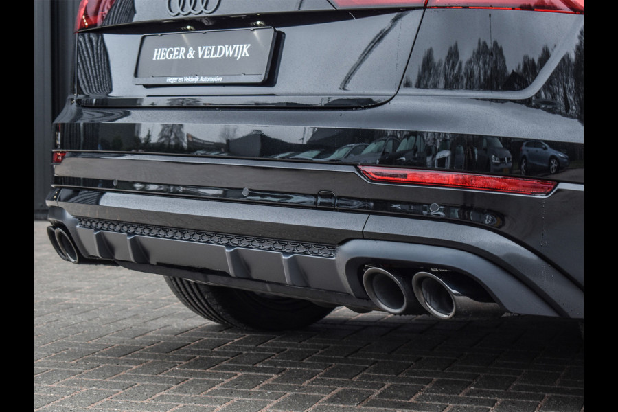 Audi Q8 55TFSI e QUATTRO PRO LINE S COMPETITION | S-SEATS | PANORAMADAK | 4 WIEL BESTURING | B&O SOUND | HEAD-UP | LUCHTVERING | DAB+ |