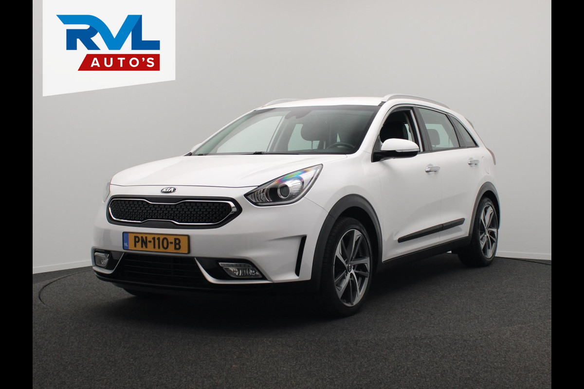 Kia Niro 1.6 GDi Hybrid DynamicLine Trekhaak Navigatie Leder Camera Origineel NL