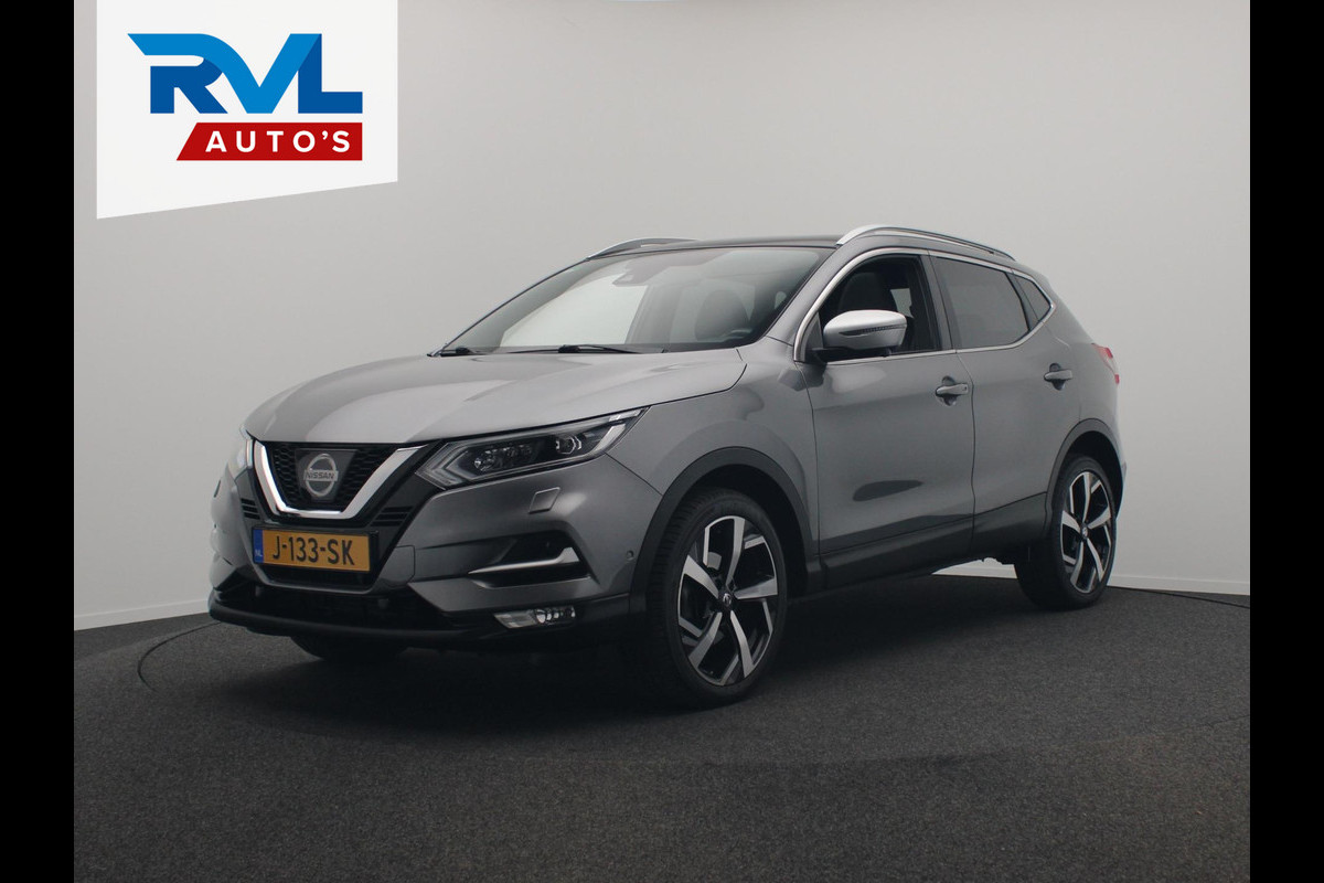 Nissan QASHQAI 1.2 Tekna + Trekhaak Pano/dak Luxe/Leder Rondomzicht/Camera