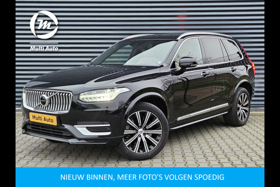 Volvo XC90 T8 Twin Engine AWD Inscription 7 Persoons Plug In Hybrid INCL BTW PHEV | Luchtvering | Adaptive Cruise | Bowers & Wilkins | Luxe Leder Memory | Head Up | Pilot Assist | Camera |