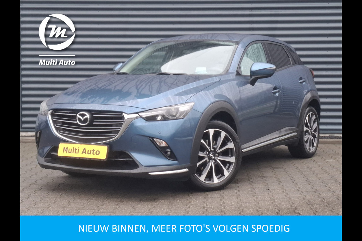 Mazda CX-3 2.0 SkyActiv-G 121 Luxury Automaat | Sportstoelen Verwarmd | Head Up | Apple Carplay | Navigatie | Camera | DAB | L.M. 18" |