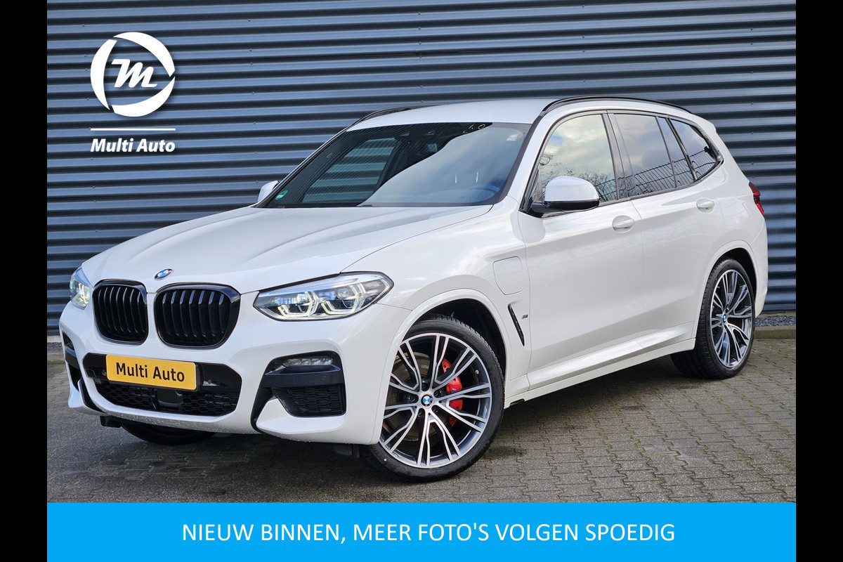 BMW X3 xDrive30e M Sport Plug In Hybrid Dealer O.H PHEV | Adaptive Cruise | 21"L.M | Head Up | Lederen Sportstoelen | Stuurverwarming | Keyless | Adaptive LED | Apple Carplay |