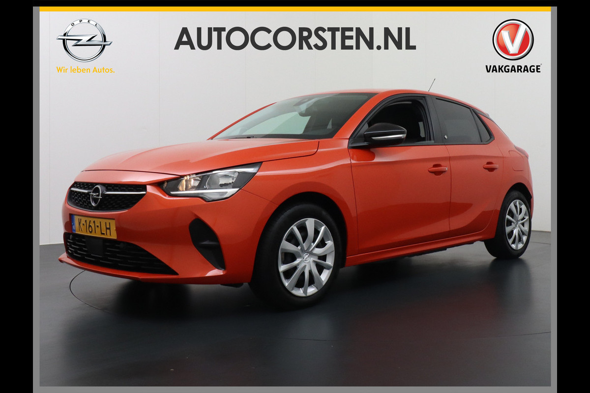 Opel CORSA-E 50kWh 3-Fase Apple Carplay Android Auto Navi Pdc DAB Keyless Cruise Control Ecc Privacy Glas Edition Regensensor Bluetooth Regen-Lichtsensor Spoorassistent Connected ESP ABS 100% Dealeronderhouden 1ste Eigenaar Accu garantie tot 30-12-2028 / 160.000km