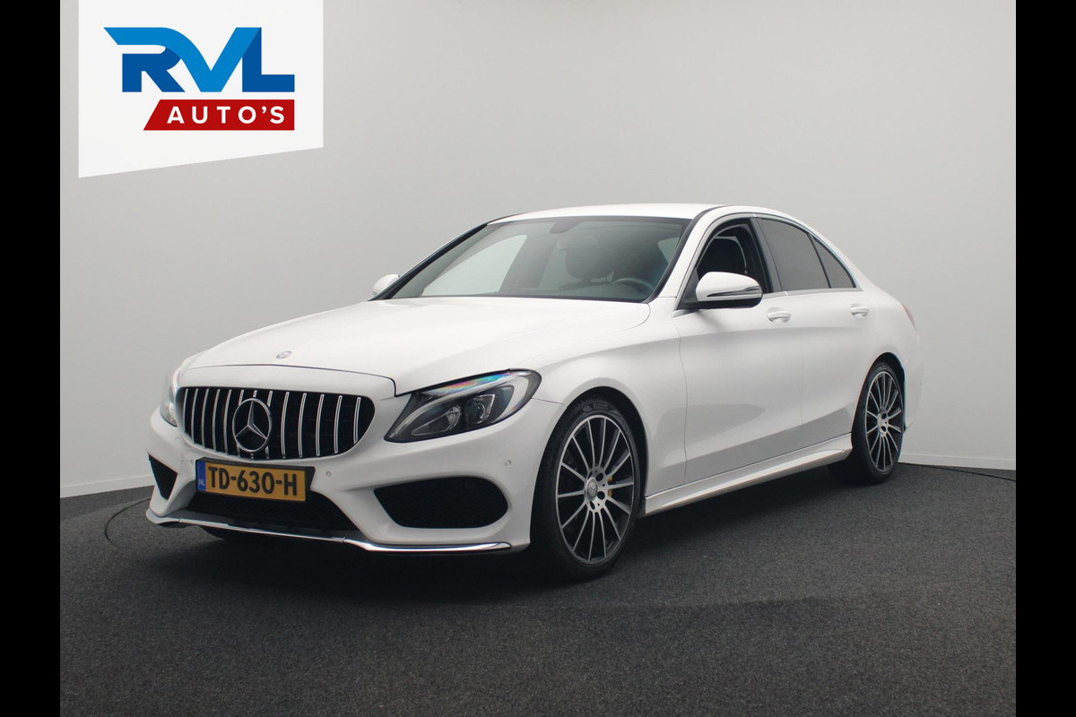 Mercedes-Benz C-Klasse 180 Ambition AMG Leder Camera Stoelverwarming