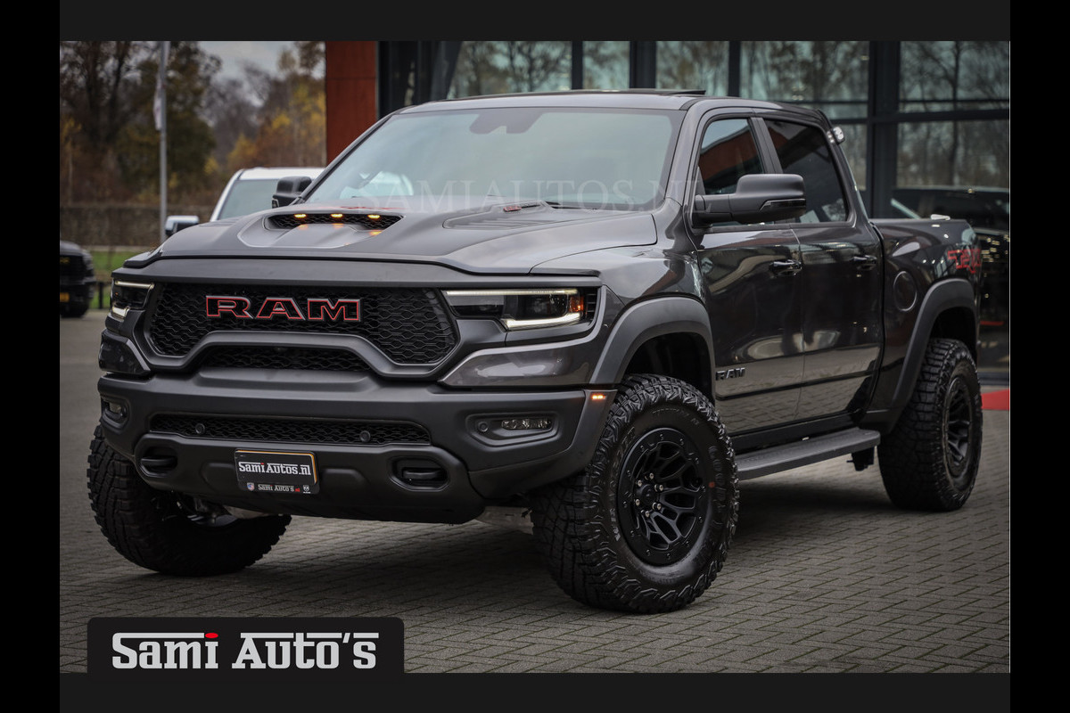 Dodge Ram 1500 TRX | 6.2 V8 712PK HELLCAT | BOM VOL | CARBON | GRANITE | ALL-IN PRIJS | CREW CAB | GRIJSKENTEKEN | 5 PERSOONS | DC | DUBBELE CABINE | VOORRAAD NR 2088 - 4151