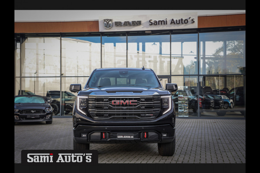 GMC Sierra AT4 | BLACK |  RIJKLAAR PRIJS  | LPG | VIRTUAL + HUD | BOM VOL | 360 CAM |  DC | DODGE RAM EN GMC DEALER NEDERLAND | 6.2 V8 4X4 | GRIJSKENTEKEN | DUBBELE CABINE | PICK UP | VOORRAAD 2243 -  8605 |