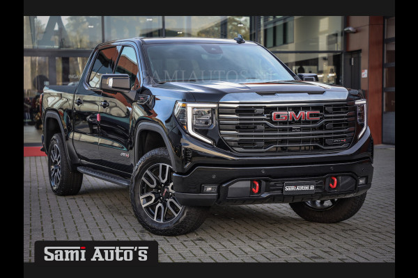 GMC Sierra AT4 | BLACK |  RIJKLAAR PRIJS  | LPG | VIRTUAL + HUD | BOM VOL | 360 CAM |  DC | DODGE RAM EN GMC DEALER NEDERLAND | 6.2 V8 4X4 | GRIJSKENTEKEN | DUBBELE CABINE | PICK UP | VOORRAAD 2243 -  8605 |