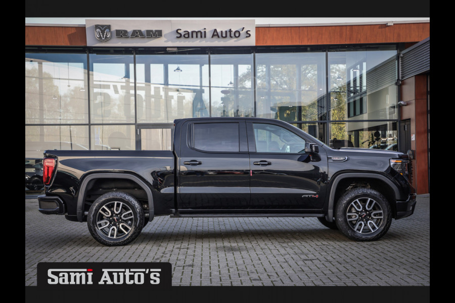 GMC Sierra AT4 | BLACK |  RIJKLAAR PRIJS  | LPG | VIRTUAL + HUD | BOM VOL | 360 CAM |  DC | DODGE RAM EN GMC DEALER NEDERLAND | 6.2 V8 4X4 | GRIJSKENTEKEN | DUBBELE CABINE | PICK UP | VOORRAAD 2243 -  8605 |