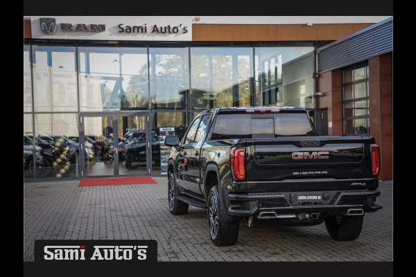 GMC Sierra AT4 | BLACK |  RIJKLAAR PRIJS  | LPG | VIRTUAL + HUD | BOM VOL | 360 CAM |  DC | DODGE RAM EN GMC DEALER NEDERLAND | 6.2 V8 4X4 | GRIJSKENTEKEN | DUBBELE CABINE | PICK UP | VOORRAAD 2243 -  8605 |