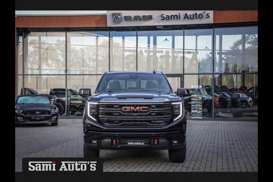 GMC Sierra AT4 | BLACK |  RIJKLAAR PRIJS  | LPG | VIRTUAL + HUD | BOM VOL | 360 CAM |  DC | DODGE RAM EN GMC DEALER NEDERLAND | 6.2 V8 4X4 | GRIJSKENTEKEN | DUBBELE CABINE | PICK UP | VOORRAAD 2243 -  8605 |