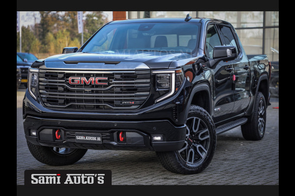 GMC Sierra AT4 | BLACK |  RIJKLAAR PRIJS  | LPG | VIRTUAL + HUD | BOM VOL | 360 CAM |  DC | DODGE RAM EN GMC DEALER NEDERLAND | 6.2 V8 4X4 | GRIJSKENTEKEN | DUBBELE CABINE | PICK UP | VOORRAAD 2243 -  8605 |