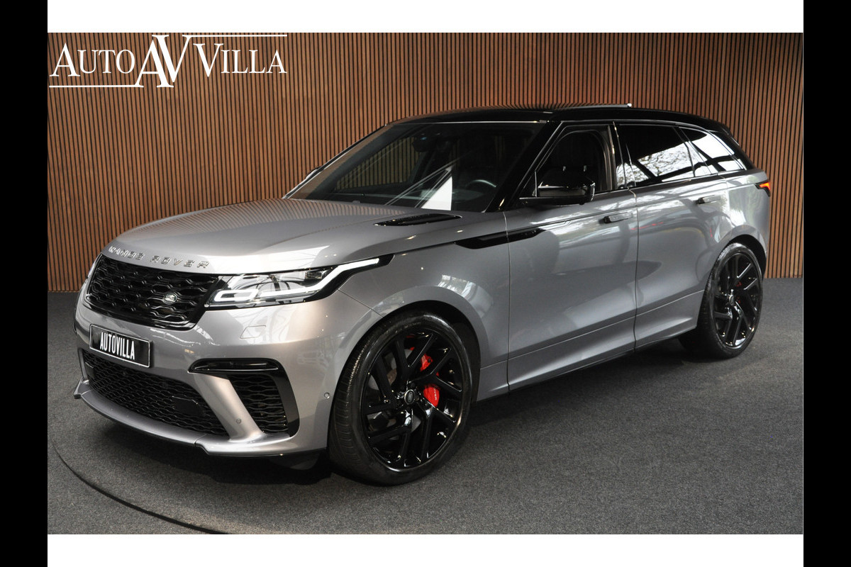 Land Rover Range Rover Velar 5.0 V8 SVAutobiography Dynamic Ed. Panorama Head Up 360º Alcantara hemel Meridian Massage Elektr. achterklep Stoelventilatie Stuurverwarming Stoel verwarming voor & achter Climate voor & achter