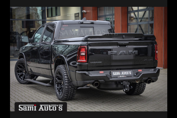 Dodge Ram PREMIUM NIGHT EDITION | MAY 2025 BOM VOL + 14.4 INCH SCHERM | LUCHTVERING | HUD | HURRICAN 420PK 636 Nm | PRIJS MET LPG EN COVER DUBBELE CABINE | PICK UP | 5 PERSOONS | DC | GRIJSKENTEKEN | VOORRAAD NR 2288 - 4952