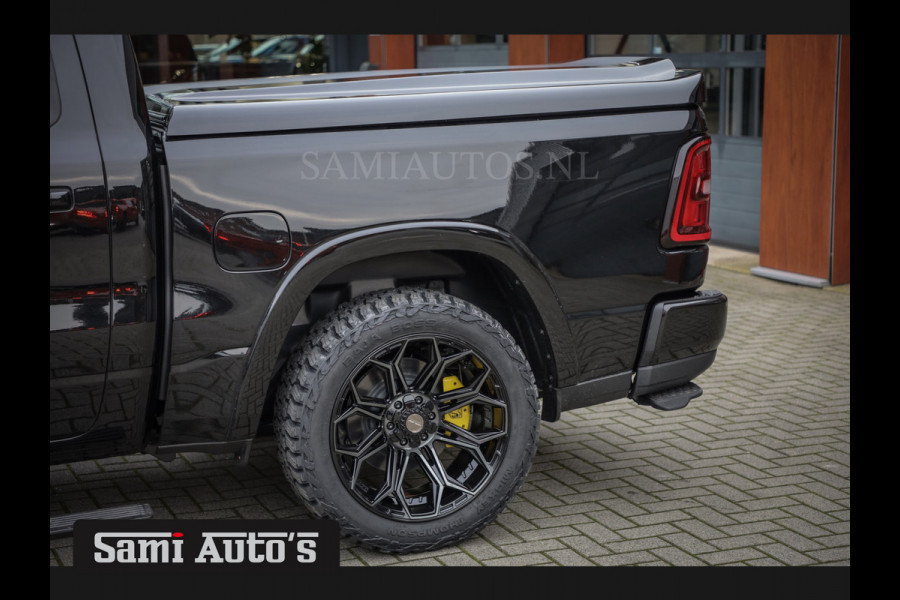 Dodge Ram PREMIUM NIGHT EDITION | MAY 2025 BOM VOL + 14.4 INCH SCHERM | LUCHTVERING | HUD | HURRICAN 420PK 636 Nm | PRIJS MET LPG EN COVER DUBBELE CABINE | PICK UP | 5 PERSOONS | DC | GRIJSKENTEKEN | VOORRAAD NR 2288 - 4952