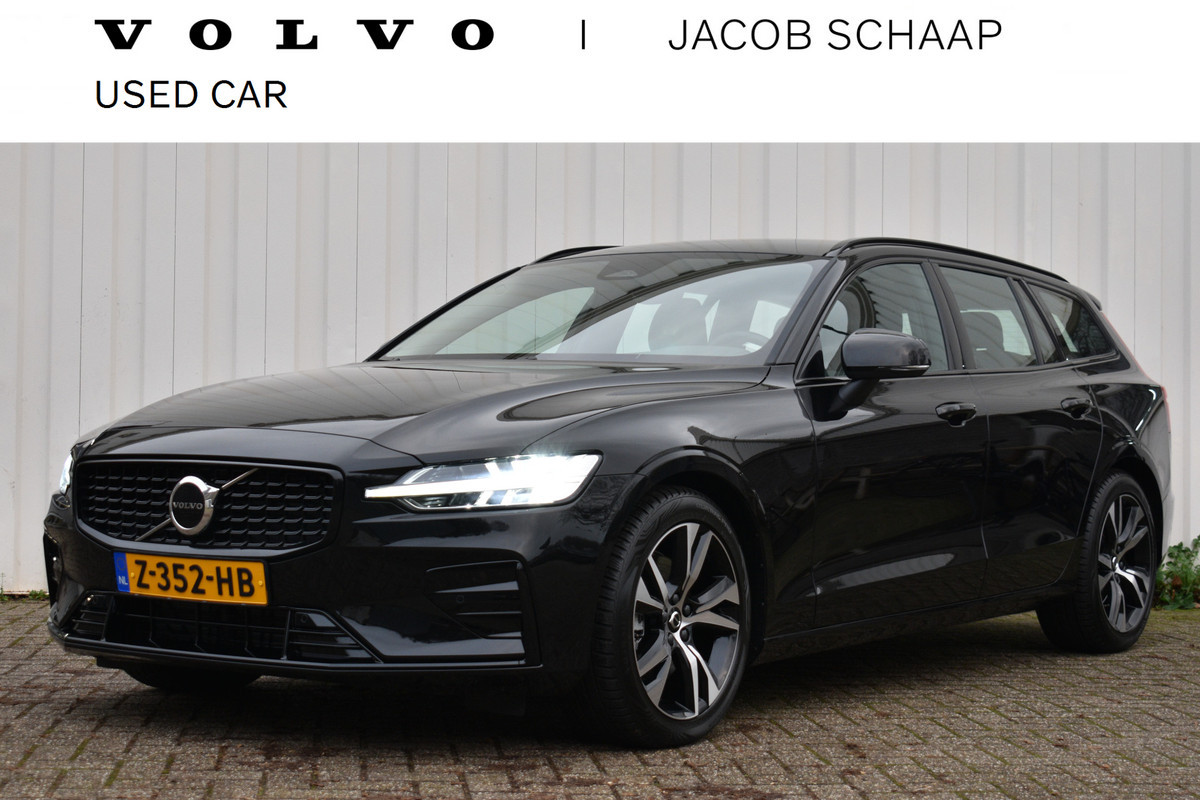 Volvo V60 2.0 B4 Plus Dark | Stoelen met geheugen | Trekhaak | Keyless entry |