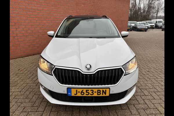 Škoda Fabia Combi 1.0 TSI Business Edition Airco Climatronic Schuifdak Cruise Control Navigatie Stoelverwarming 16" LM Velgen Sunset