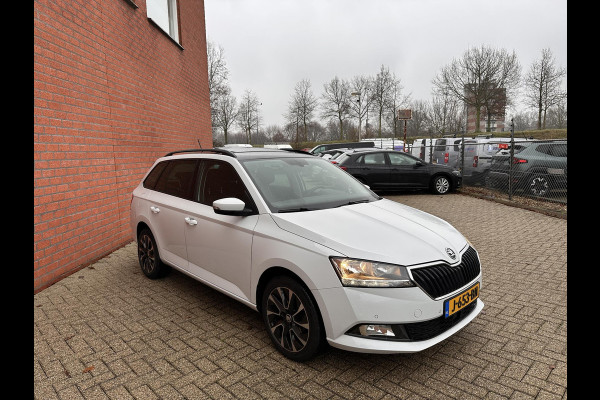 Škoda Fabia Combi 1.0 TSI Business Edition Airco Climatronic Schuifdak Cruise Control Navigatie Stoelverwarming 16" LM Velgen Sunset