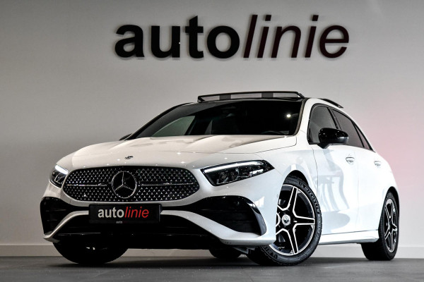 Mercedes-Benz A-Klasse 180 AMG Night. Facelift. Pano, Keyless, Camera, Sfeer!