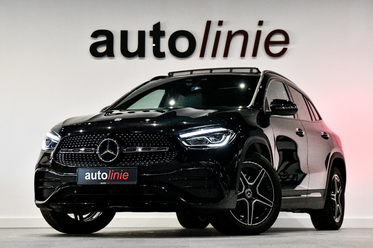 Mercedes-Benz GLA 250 e AMG Plug-In. Pano, Distro+, Carbon, Keyless, Camera, Sfeer, CarPlay!