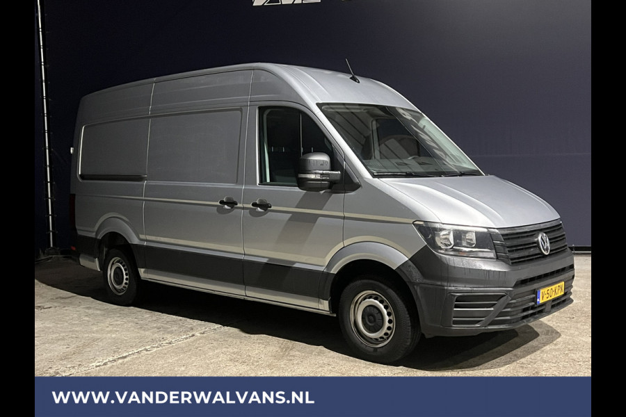 Volkswagen Crafter 2.0 TDI 141pk L3H3 L2H2 Euro6 Airco | Navigatie | Apple Carplay | Android Auto | Cruisecontrol Bijrijdersbank, 3000kg trekvermogen